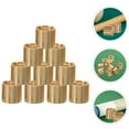 thumbnail image 6 of 10Pcs Pool Cue Joint Screws Parts Billiard Cue Repairing Kit Copper Screws for Pool Cue, 6 of 8