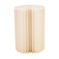 thumbnail image 1 of KLKCMS Piédestal Cylindrique Support Pliant Colonnes en Papier Rondes en Carton Support à Gâteau 40cmx60cm, 1 of 9
