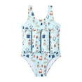 thumbnail image 1 of Traje De Baño Flotante Para Niños Con Dibujos Animados, Cómodo Traje De Baño De Playa De Verano, Talla M, 1 of 9