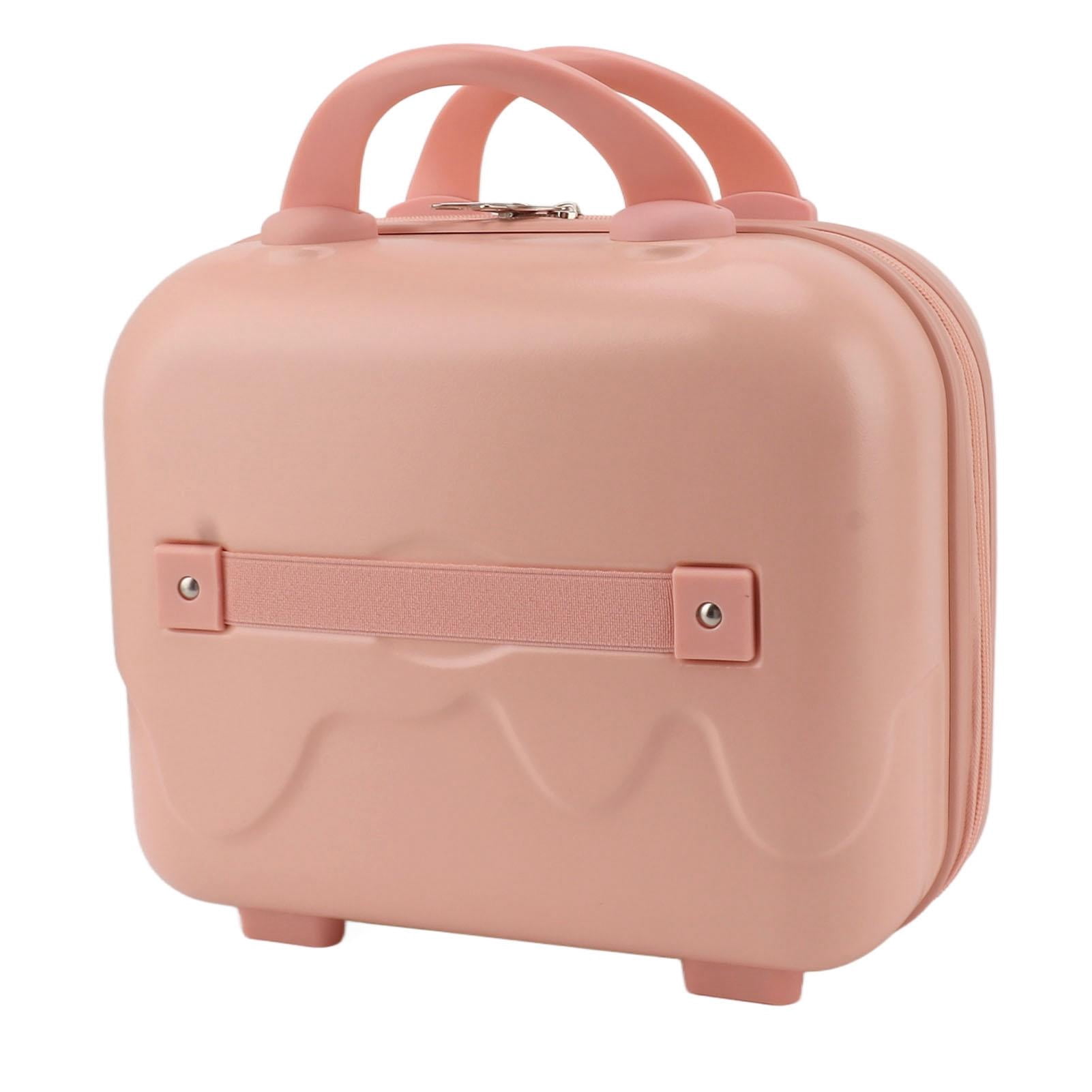 Yajisi 14" Lightweight Hard‑Shell Carry‑On Luggage, Pink – 14‑inch Compact, Large Capacity, ABS Durable, Anti‑Slip Feet, Ideal for Flights