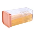 thumbnail image 4 of 5 Pcs Airtight Food Storage Containers with Lids, Pantry Organization and Storage, Plastic Leakproof Dry Food Containers for Flour Light Orange 30 oz, 4 of 7
