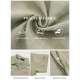thumbnail image 6 of RICHCOIN Men's Linen Shirts Short Sleeve Casual Shirts Button Down Shirt for Men Summer Beach Wedding Dress Shirt, 6 of 7