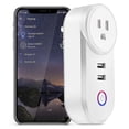 thumbnail image 4 of Enchufe inteligente Wi-Fi con 2 puertos USB, mini enchufes inteligentes Wifi para EE. UU., 4 of 5