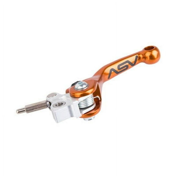 ASV F4 Series Standard Clutch Lever Orange For TM, Husqvarna, KTM