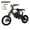 48V-White, variant on EDB001 Electric Off-Road Dirt Bike for Teens & Adults,3000W Peak Mid-Drive Motor,37 MPH,40-Mile Range,48V 23Ah Battery,14/12 Inch Fat Tires