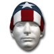 Captain America Bonnet Taille Adulte – image 2 sur 4