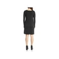 thumbnail image 3 of Karen Kane Womens Abby T-Shirt Jersey Dress, Black, Small, 3 of 3
