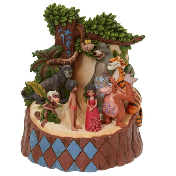 Disney Traditions Jungle Book Carved by Heart Figurine #6010085