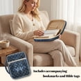 thumbnail image 3 of Xoenoiee Wolf Pattern Bible Cover Bible Book Cover Bible Case for Women Men Carrying Case Book Protector Quilted Bible Covers Study Supplies Accessories Christian Gift, 3 of 7