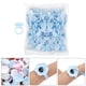 thumbnail image 3 of 100 Piezas Desechables Pegamento para Pestañas Ventilador Copa Anillos Anillos Ajustables Pegamento Anillos Flor Maquillaje Lash Glue Holder P - Azul Salvador Dali Soporte para anillos de pegamento para pestañas, 3 of 10