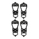 thumbnail image 1 of 2 pares de 8 no aptos para raquetas de nieve para , tacos para caminar, empuñaduras, para crampones, 1 of 8