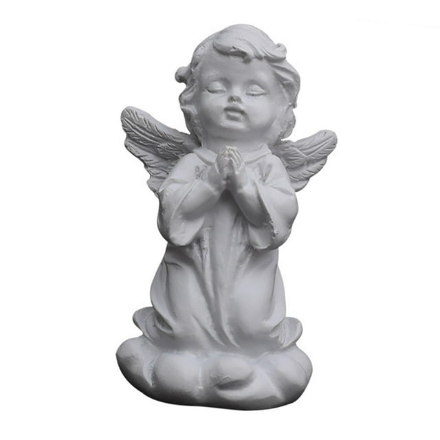 Adornos de Escritorio Zulema Estatua de Rezando Estatua del titular de la vela