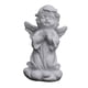 thumbnail image 1 of Figura de ángel hada de resina blanca, escultura de oración, decoración de escritorio, regalos Rezando, 1 of 9
