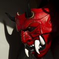 thumbnail image 2 of Demon Prajna Cara Cubierta Japonesa Demonio Prajna Cara Cubierta Carnaval Halloween Japonés Budismo Prajna Fantasma Cosplay Hanya Cara Cubierta ANGGREK Demon Prajna Face Cover, 2 of 4