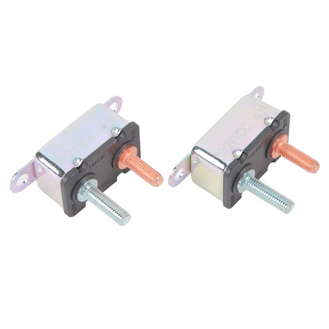 12V/24V Auto Reset Circuit Breaker Fixed Wing Overcurrent Circuit Breaker Vehicle Boat Universal Circuit Breaker
