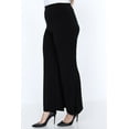 thumbnail image 5 of PLNA8200 - Women's Casual Comfy Wide Leg Palazzo Lounge Pants (S~4XL), 5 of 27