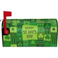 thumbnail image 1 of Shamrock St. Patrick''s Day Spring Mailbox Covers Magnetic Letter Post Box Cover Mail Wraps Garden Decorations Standard Size 21 X 18 in, 1 of 6