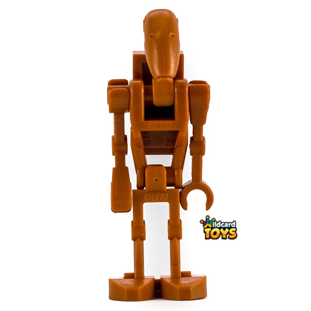 2x Lego 59230 Arm gestreckt gerade Battle Droid dark orange 6035610 
