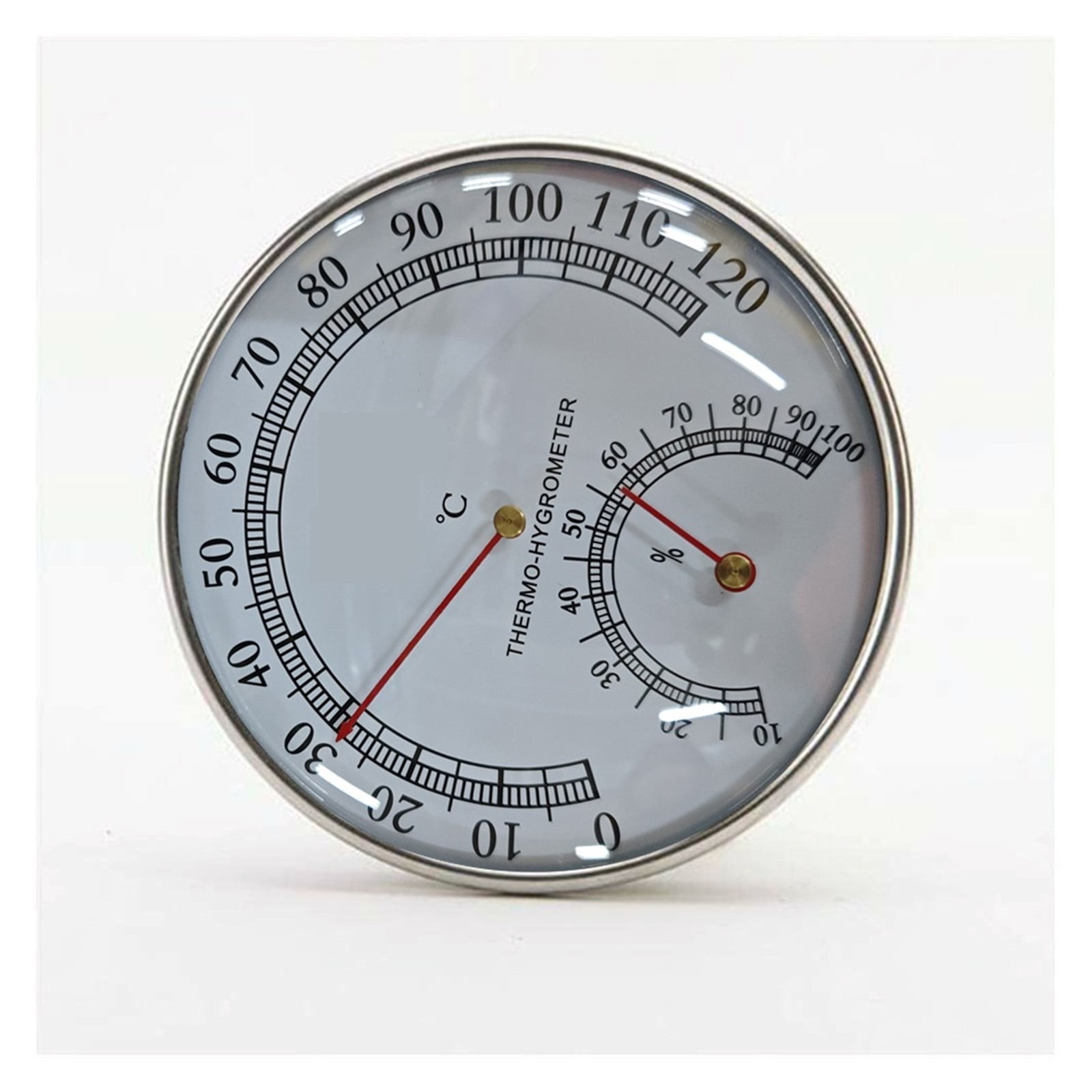 Barometer Hygrometer Thermometer Multiple Pointer Hygrothermograph for Steam Sauna Room ,Fast Response