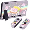 thumbnail image 3 of Back Cover for Nintendo Switch Console, NS Joycon Handheld Controller Protector Hard Shell, Dockable, 3 of 5