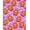 Pink, Pattern 1, variant on ODIKA 4'x6' Machine Washable Non-Slip Area Rug, Enchanted Sugar Plum Wonderland Design Floor Duo High Traffic Rug, Pink, 635166