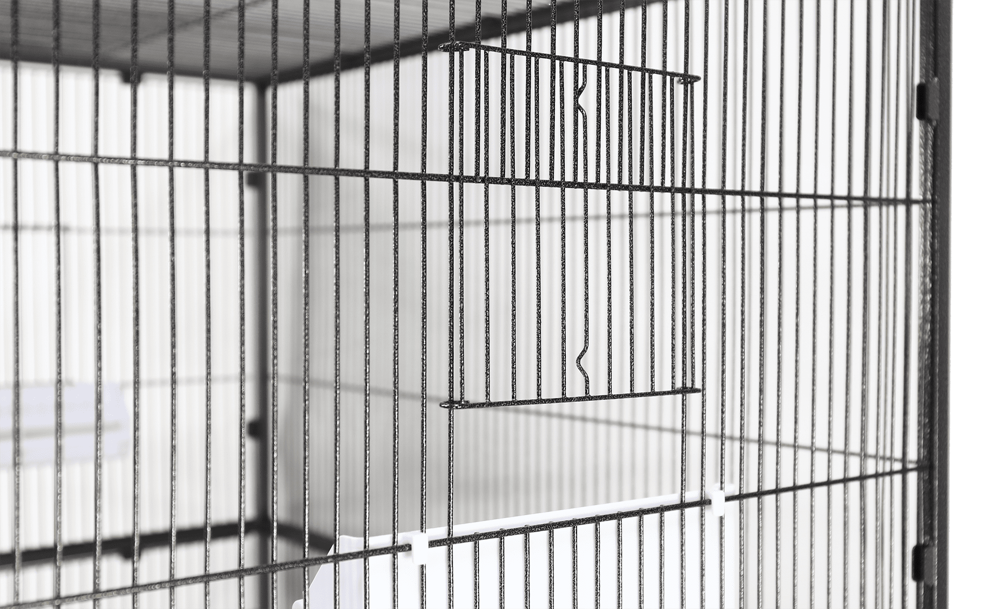 13120 Black Economy Flight Bird Cage, by A&E Cage Company
