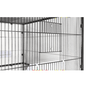 13120 Black Economy Flight Bird Cage, by A&E Cage Company