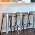 thumbnail image 2 of Tolix Stool Gunmetal 26" - Replica, 2 of 5