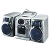 Durabrand 3-Piece CD Boom Box w/ Radio Cassette Recorder, Blue, CD-1493