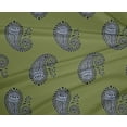 thumbnail image 4 of oneOone Polyester Lycra Fabric Paisley Block Print Fabric By Yard 56 Inch Wide, 4 of 4
