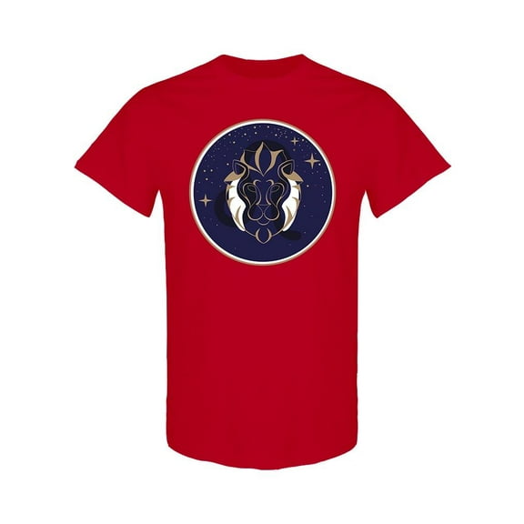 Modern Astrology Leo Zodiac Sign T-Shirt Men -Image by Shutterstock, Male Large