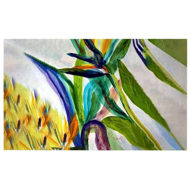 Betsydrake DM1162G 30 x 50 Po Ciel de Sarcelle II Tapis de Porte