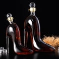 thumbnail image 3 of Glass High Heels Wine Set Vodka Wine Container High Heels Decanter Wine Decanter-SinKeeU, 3 of 4