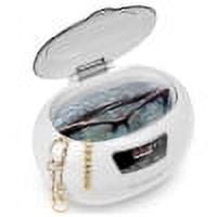 Fosmon 600ML 42kHz Ultrasonic Cleaner Polisher with Digital Timer for Dentures, Retainer Cleaner, Mouth Guard, Jewelry Dental (Professional Machine, Stainless Steel Tank, 18 Preset Cycle)