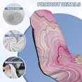 thumbnail image 4 of ZUXONGSY Car Seat Cover Towel Pink Gold Marble Print Cars Seat Towel Covers Breathable Car Seat Cover Protector Front Seats Auto Interior Decoration, 4 of 8