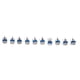 thumbnail image 4 of 100Piece 10Value Kit De Resistencia Variable Potenciómetro De Ajuste 100Ohm - 1MOhm Macarena Kit de resistencia variable, 4 of 8
