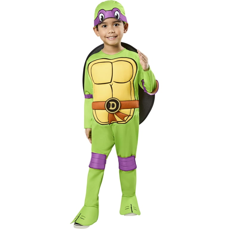 TMNT 4-IN-1 Kids Costume TMNT 4-IN-1 Kids Costume