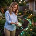 thumbnail image 5 of Glow in The Dark Rocks Outdoor, 200 pcs Blue Solar Rocks for Landscaping, Outdoor Decor Glow in The Dark Stones, Glowing Pebbles for Garden Backyard Patio Lawn Pond Fish Tank Aquarium Decor, 5 of 6