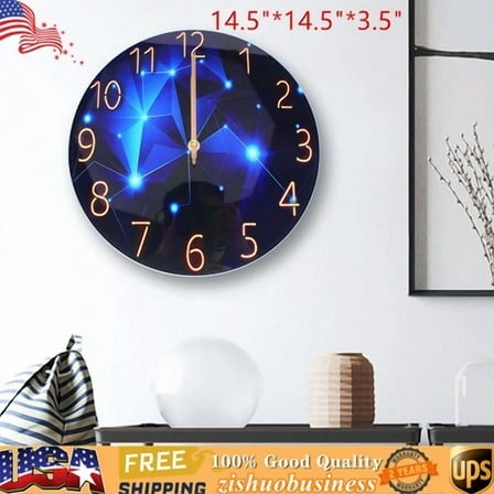 Modern Design Nordic Wall Clock Watch Living Room Silent Luxury Home Decor Clock