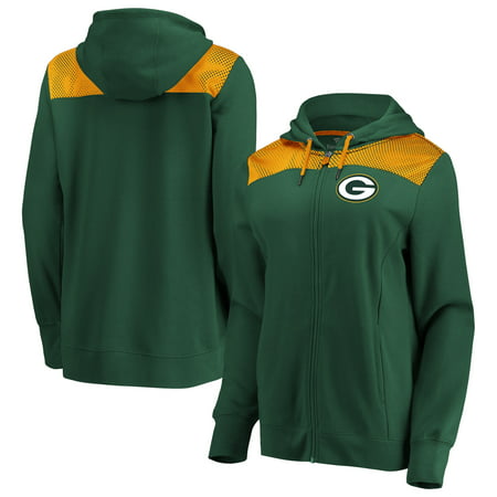 Green Bay Packers Fanatics Branded Women's Team Best Full-Zip Hoodie -