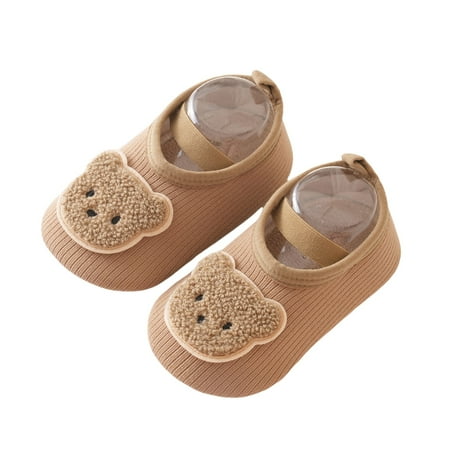 

UFOUND Toddler Socks Shoes Soft Soles Non- Shoes Children Reinforced Indoor Walking Shoes Trendy