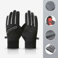 thumbnail image 4 of KHONTS Touchscreen Winter Gloves for Men Women Cold Weather Warm Freezer Work Gloves for Running Driving Cycling Hiking Black One Size, 4 of 4