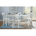 thumbnail image 3 of Linon Durand Dining Chairs, Set of 2, White, 3 of 11