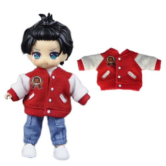 Uniforme de béisbol YMY Ob11 de Doll Clothes a escala 1/12 para GSC Molly