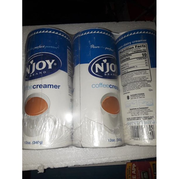 N'Joy Original Powdered Coffee Creamer 12 oz 3pack