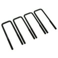 thumbnail image 1 of Square U , Steel Rear Axle U  Rustproof Sturdy Stable Black  For Car, 1 of 8