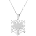 thumbnail image 1 of Collar Colgante Moda Retro Hip Hop Águila Qarigey Plata, 1 of 6