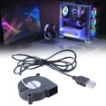 thumbnail image 2 of CNKOO Compact 50mm USB Blower Fan for Computer DC5V Cooling Fan 5V1A Input 115cm Cord for Electronic Devices Projects, 2 of 7