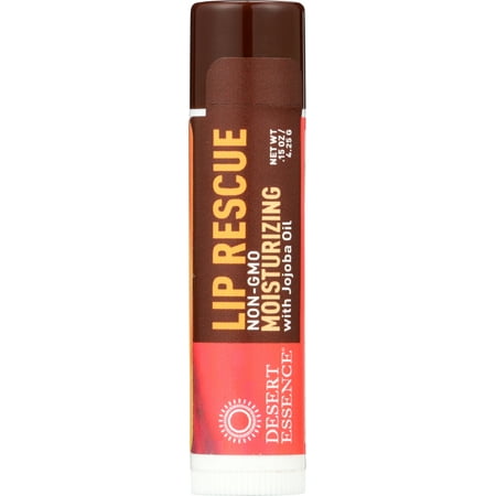 Desert Essence Lip Rescue Display Case, Jojoba and Aloe, 0.15 (Best Product For Dry Lips)