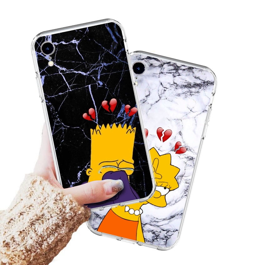 geluk een vergoeding Giotto Dibondon The Simpsons Silicone Phone Case Soft Back Cover for Huawei Y5 2019 -  Walmart.com